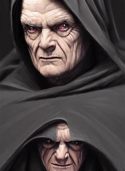 darth sidious makeup|Ian McDiarmid .